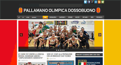 Desktop Screenshot of pallamanodossobuono.it